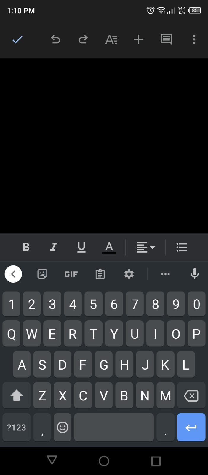 Opening Gboard in any App