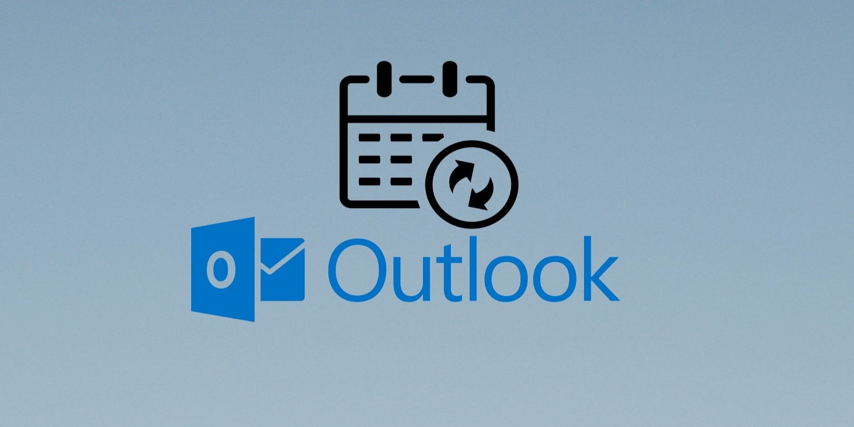 Outlook Logo with a Calendar Icon