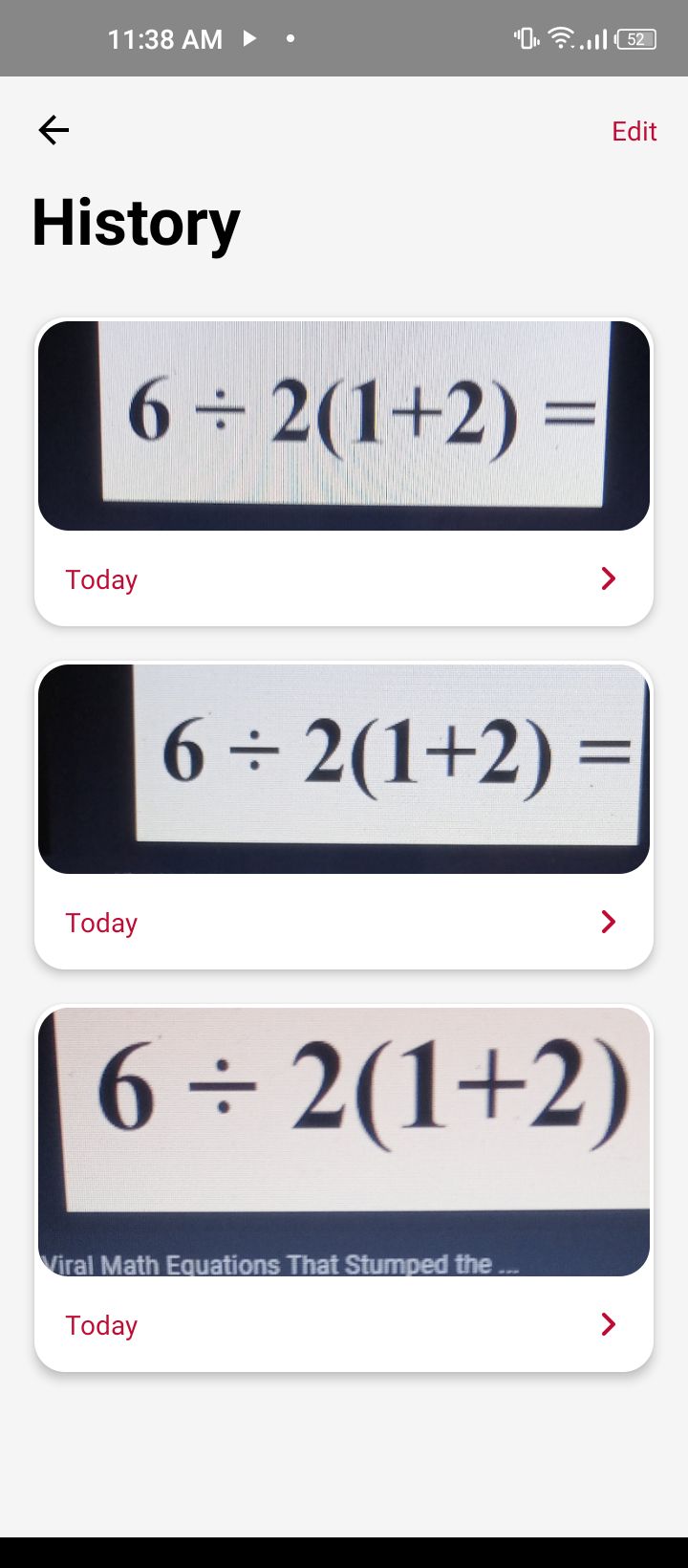 Photomath - تاریخ