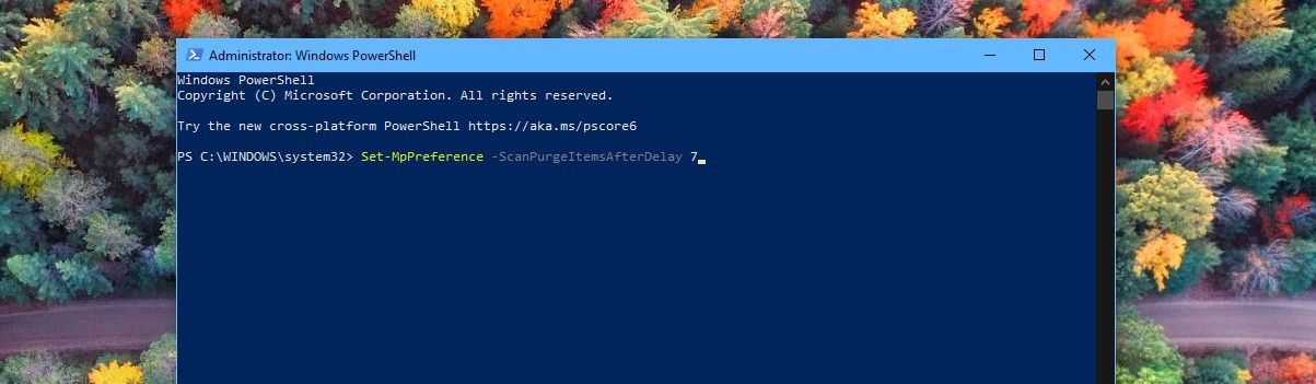 Command to Clear Protection History in PowerShell