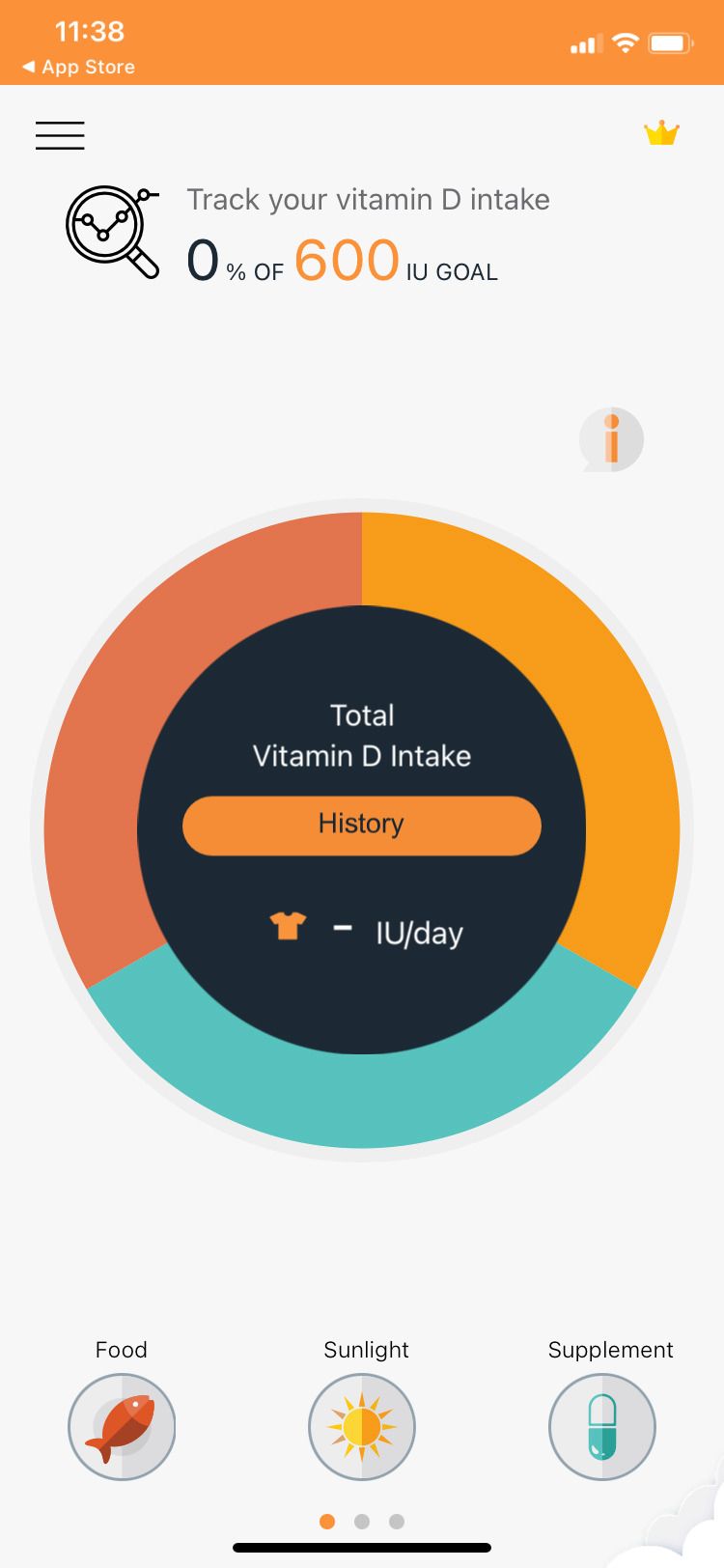 QSun app Vitamin D