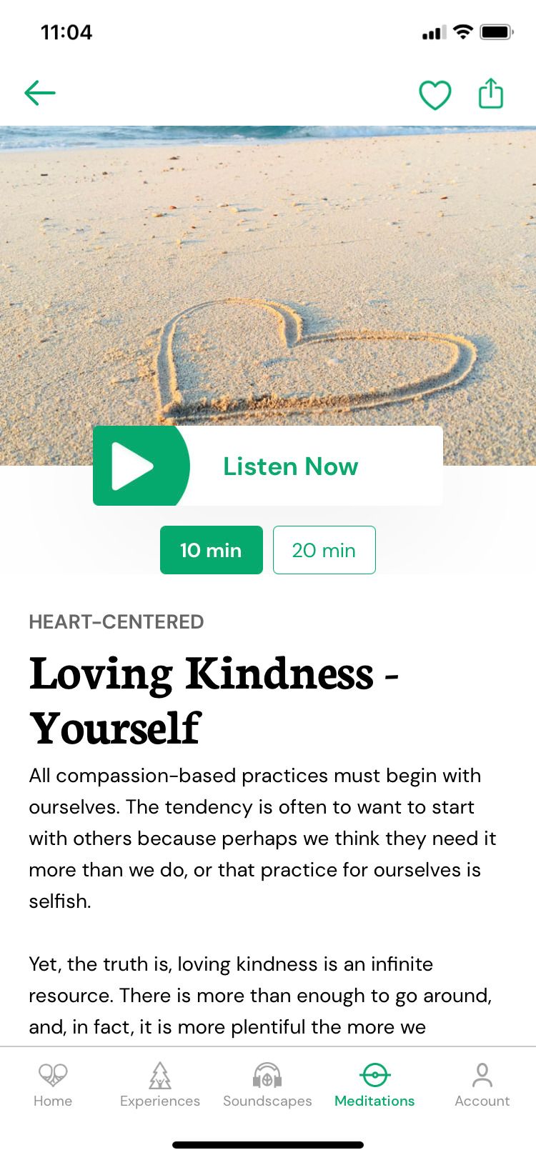 Roots App Meditations Loving-Kindness