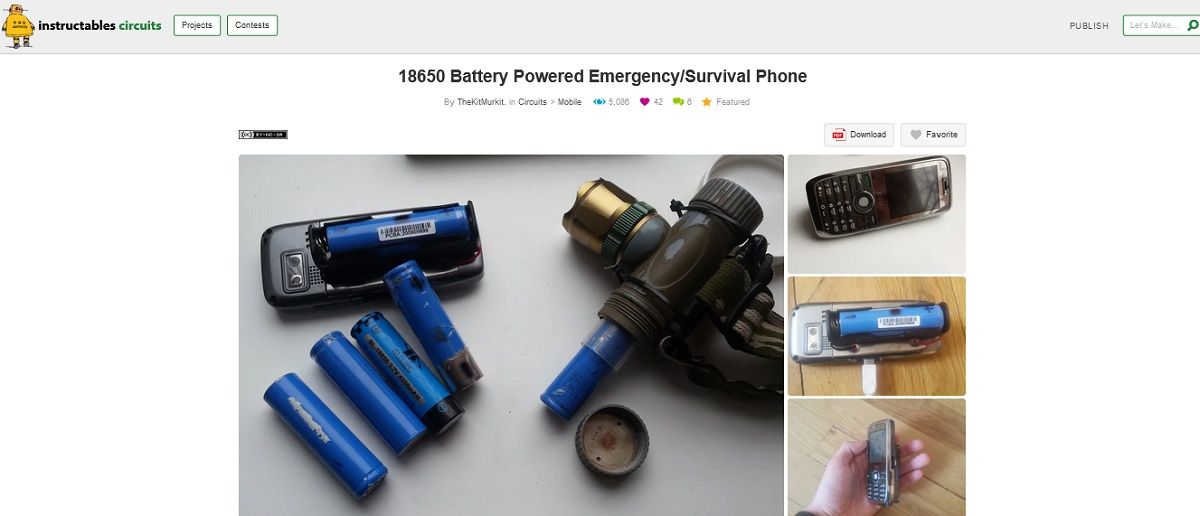 Screen grab Battery Powered Emergency_Survival Phone