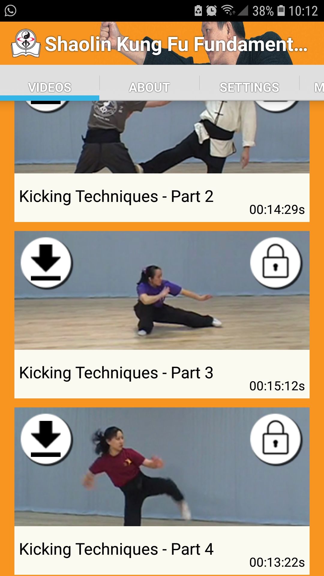 Shaolin Kung Fu Fundamental Training karate mobile app