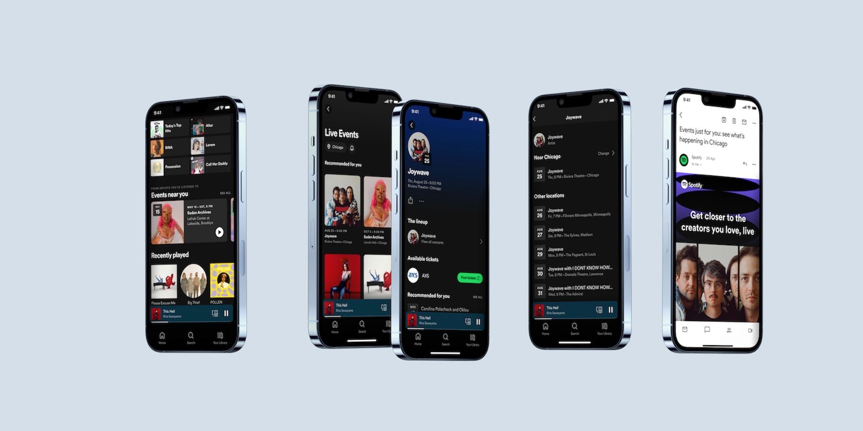 Spotify Live Events Feature