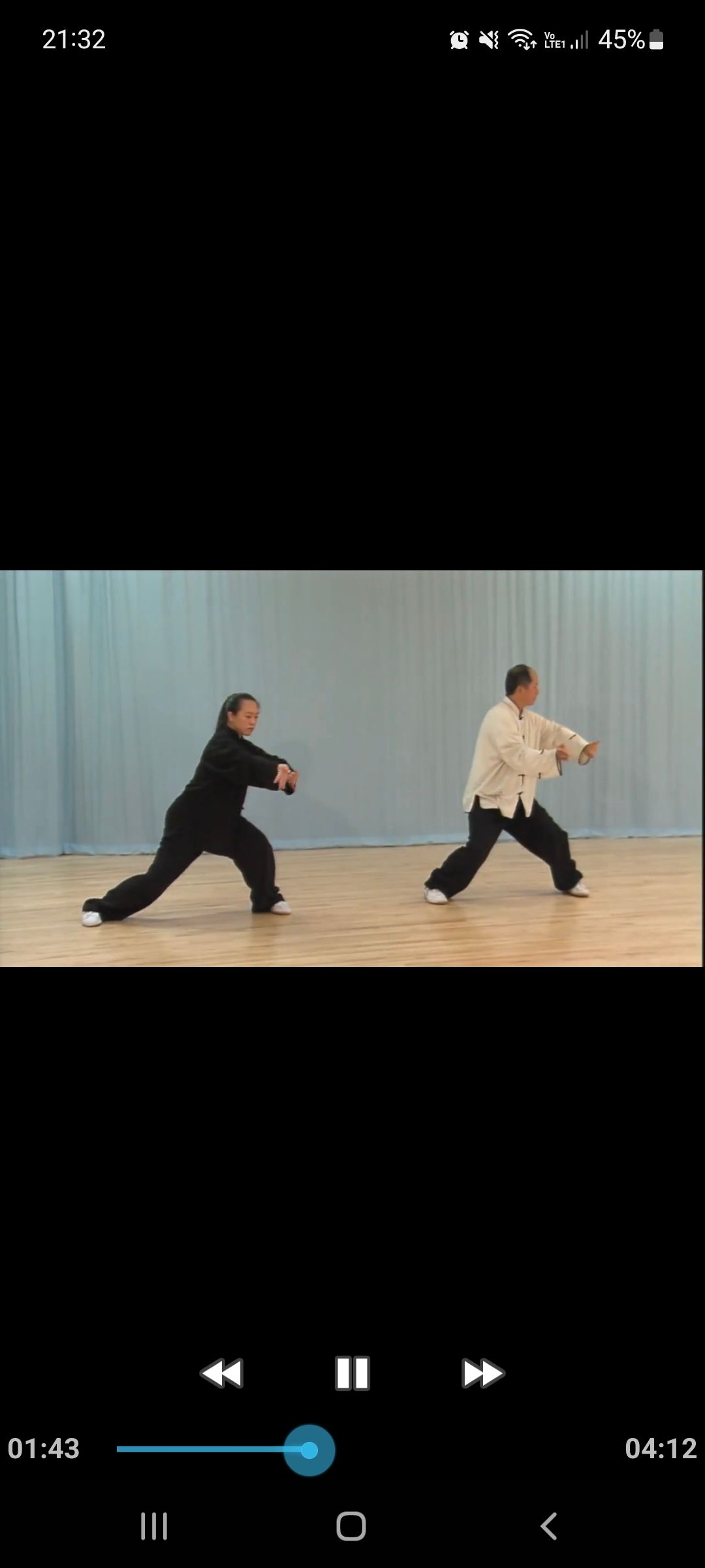 Tai Chi Martial Applications mobile app instructional video