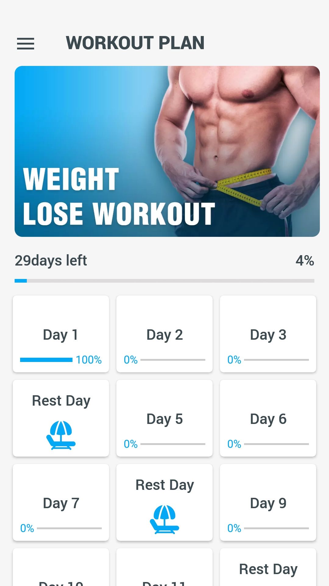 Weight loss workout for men mobile app workout plan