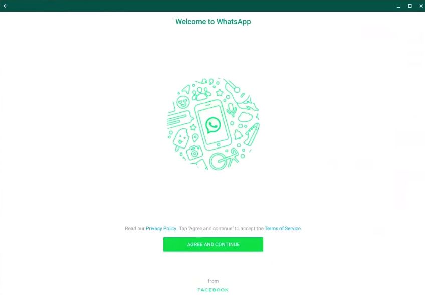 WhatsApp App Installed on Chromebook