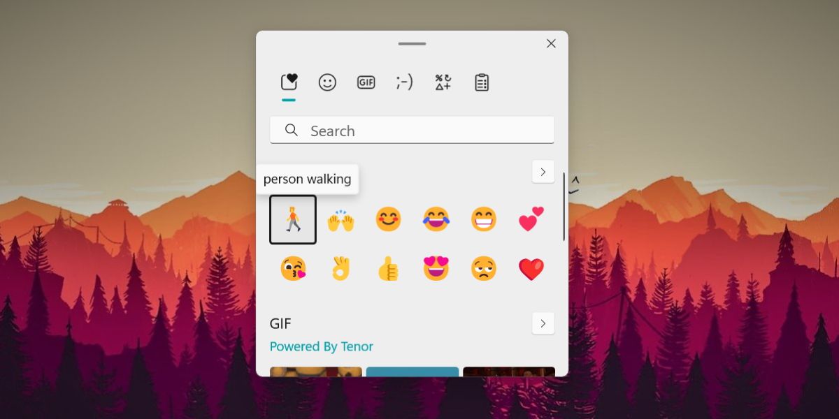 open emoji keyboard