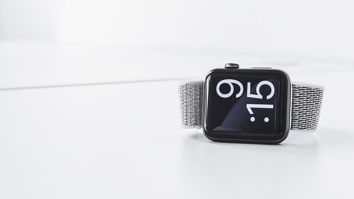 Apple Watch with always-on display.