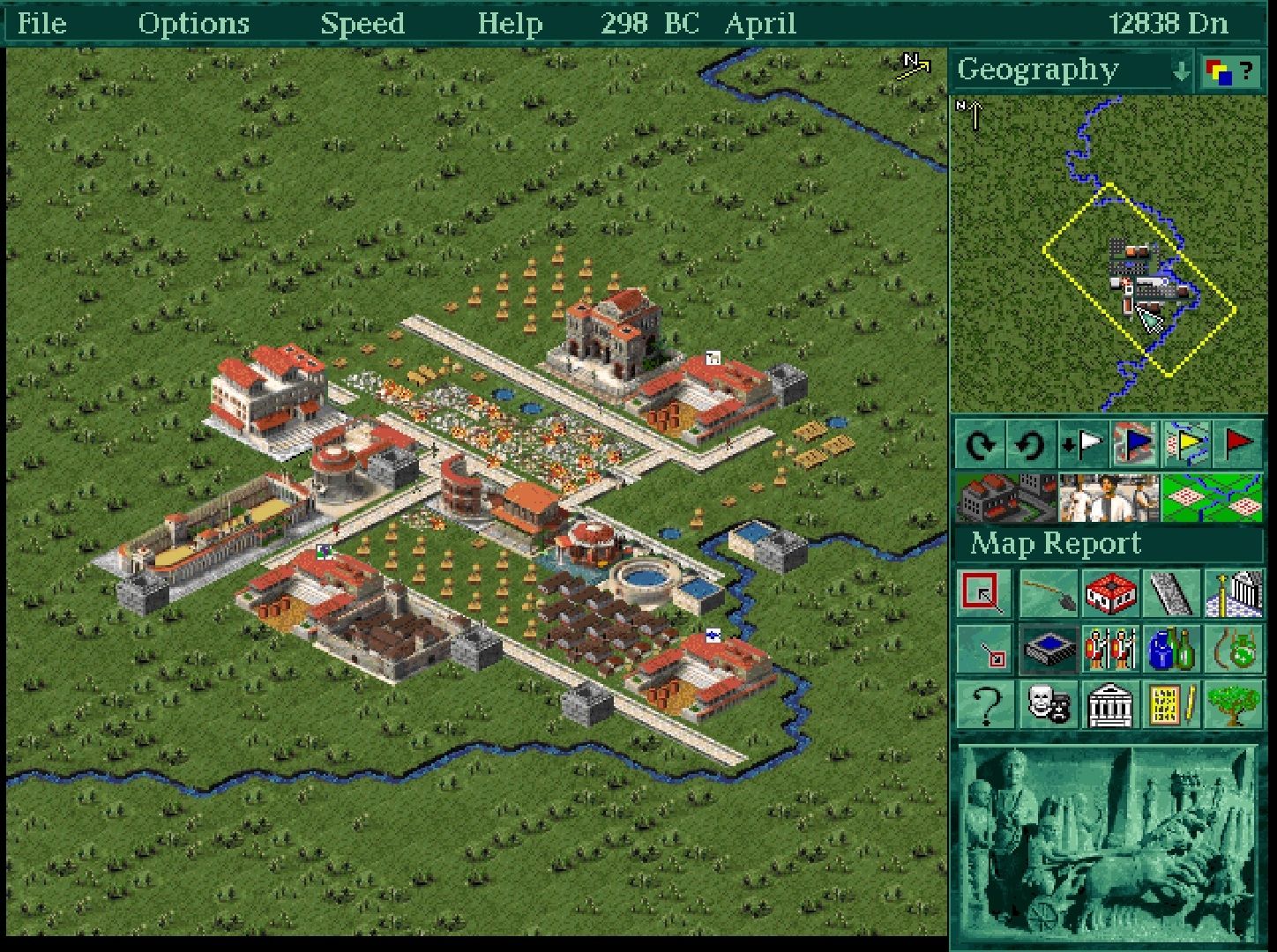 caesar II free online city building game