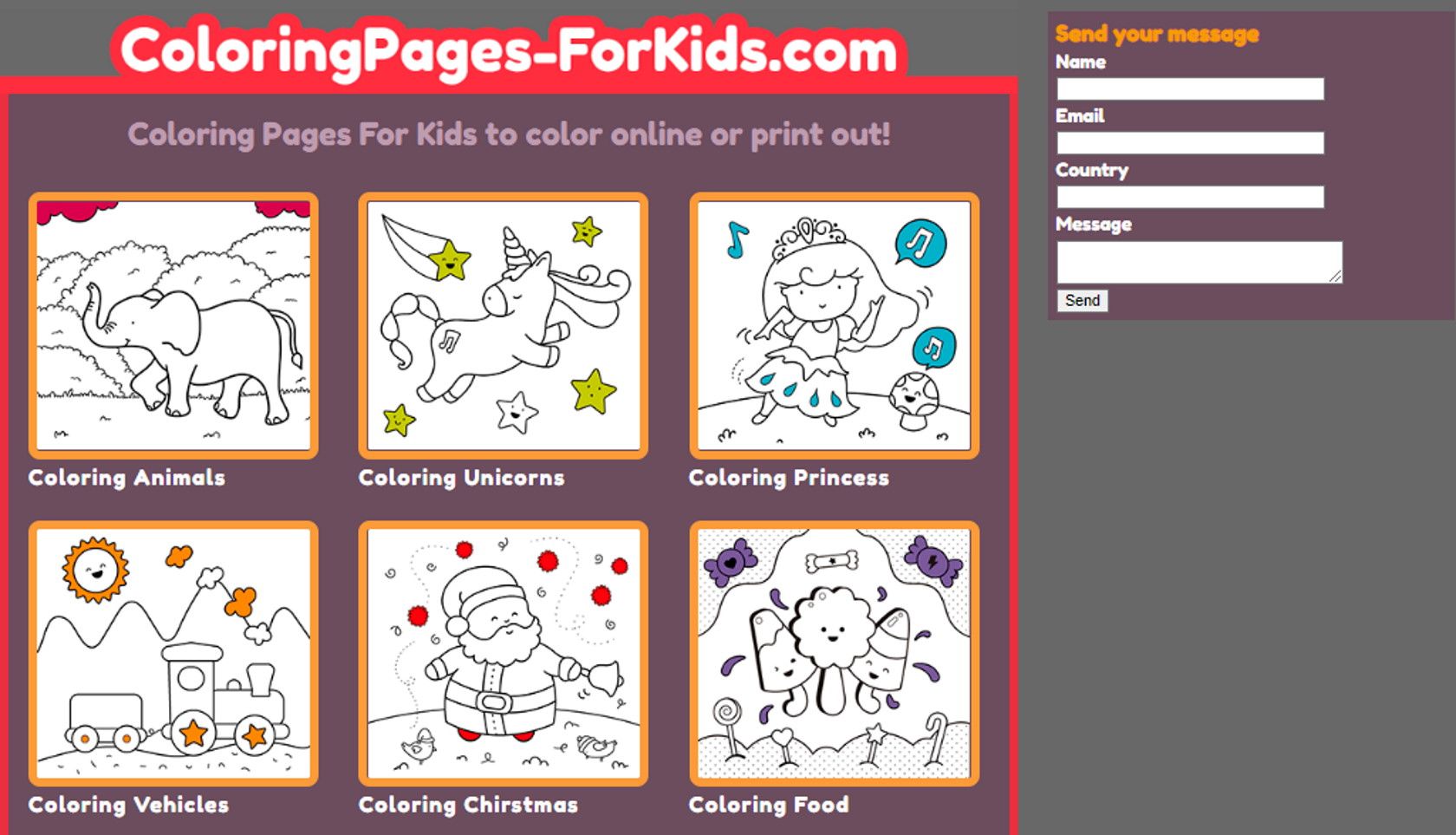 coloring pages for kids online kids coloring website