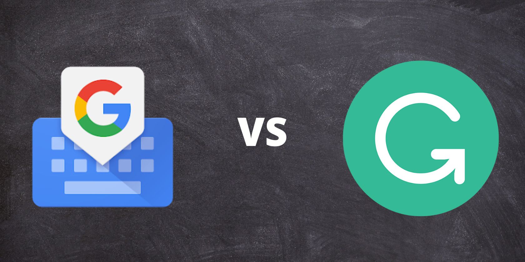 Gboard and Grammarly Logos