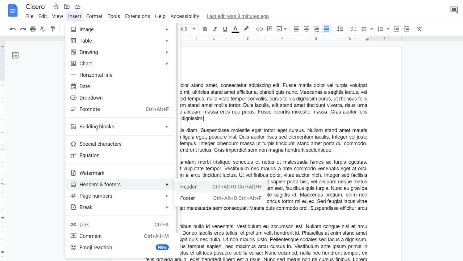 How to Use Google Docs to Create ProfessionalLooking Headers on Every Page JOE TECH