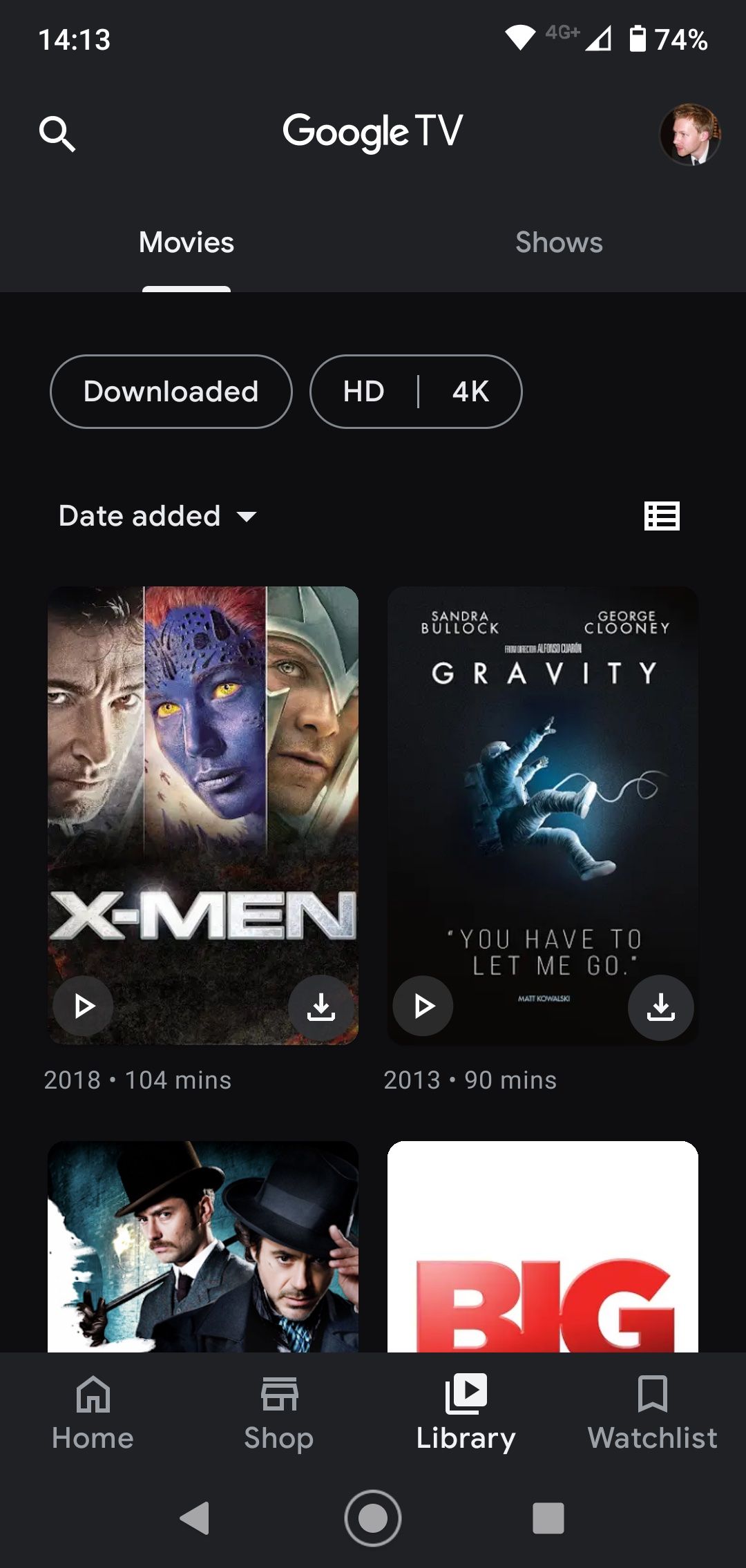 free apps to download movies to watch offline without a paid account