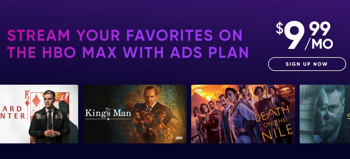 hbo with ads subscription plan website