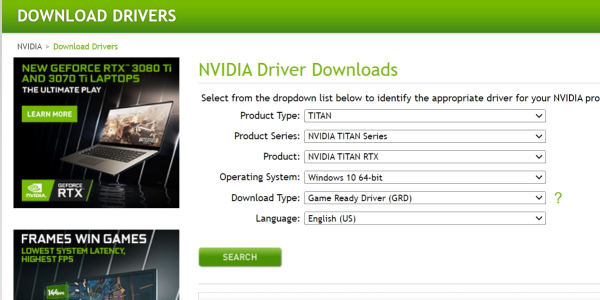 download Nvidia game driver