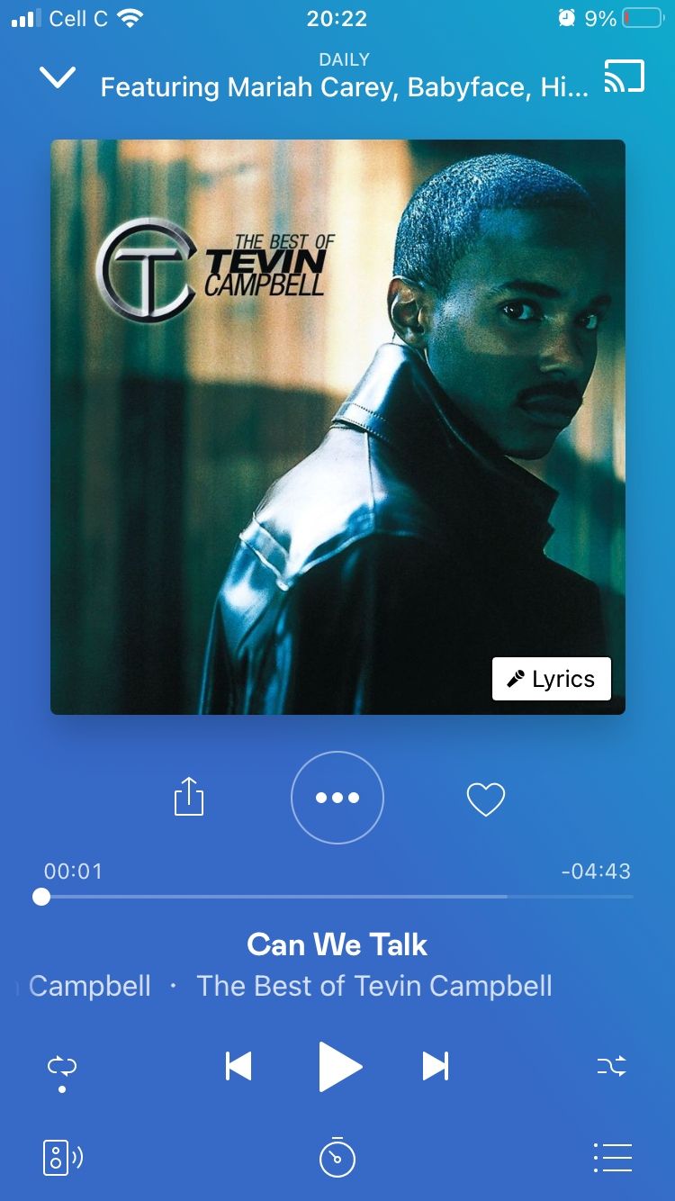 tevin campbell song can we talk on deezer