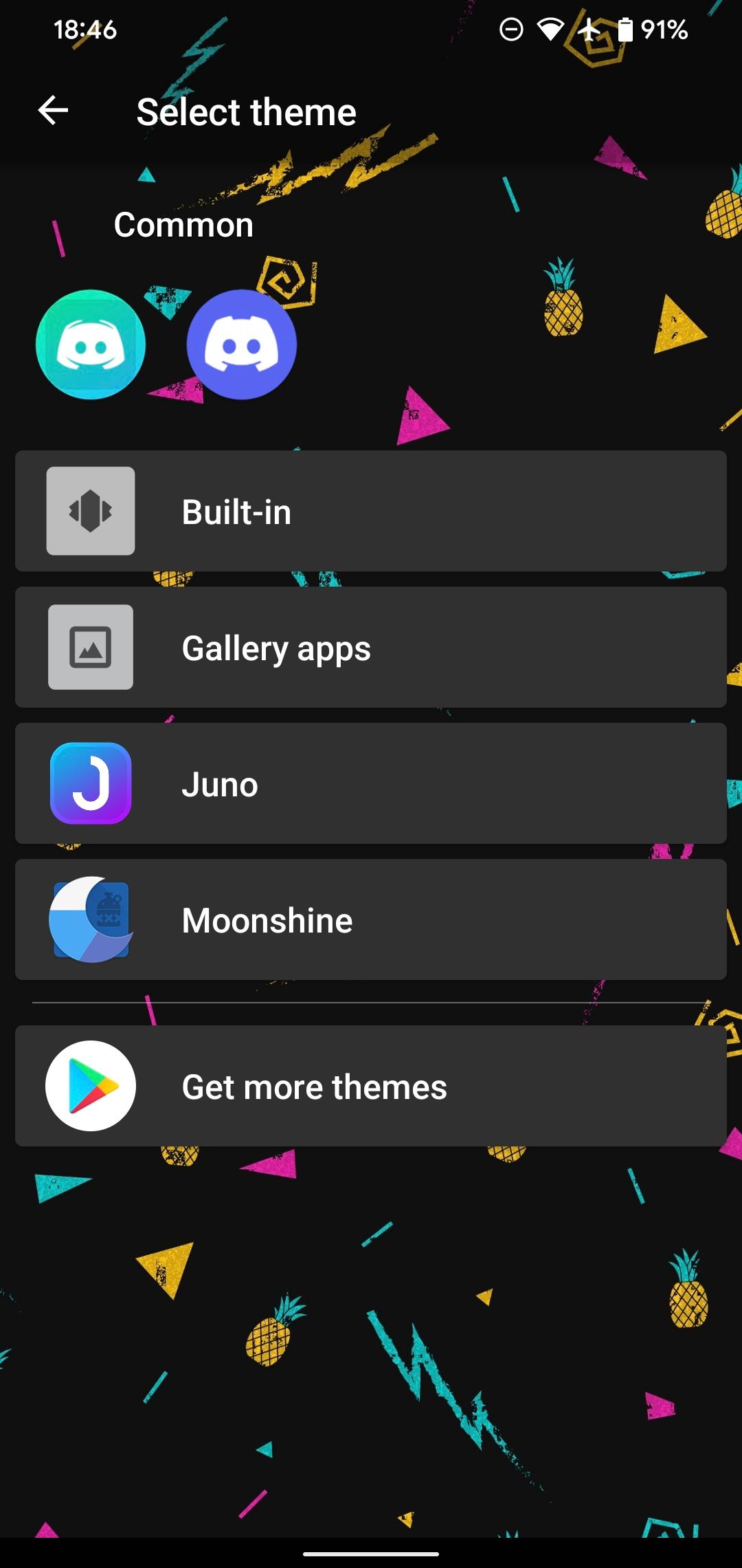 Nova Change App Icon List