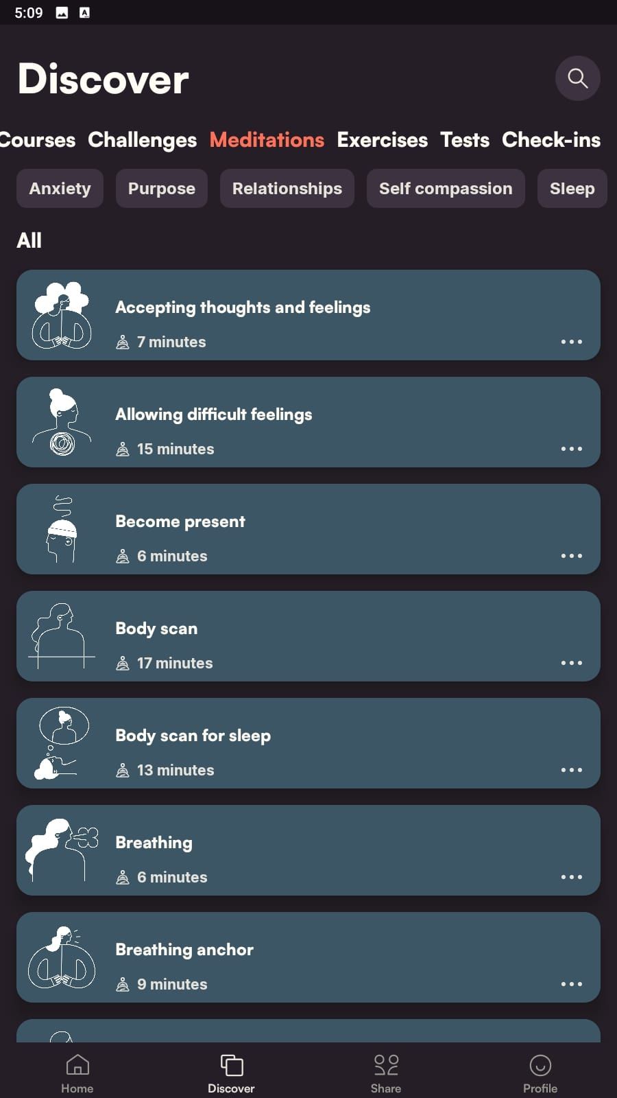 Meditations in 29k app