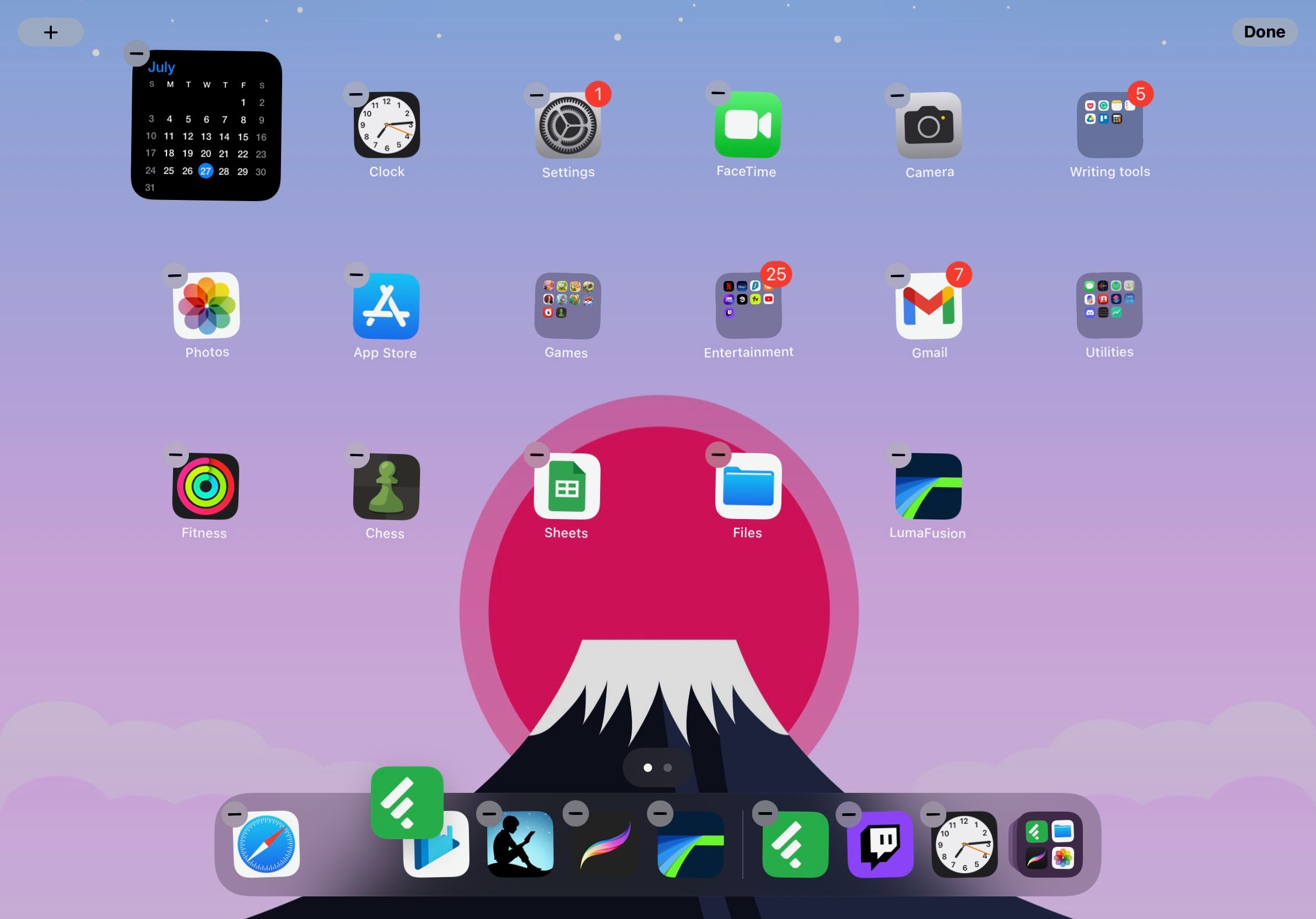 Adding apps to iPads Dock