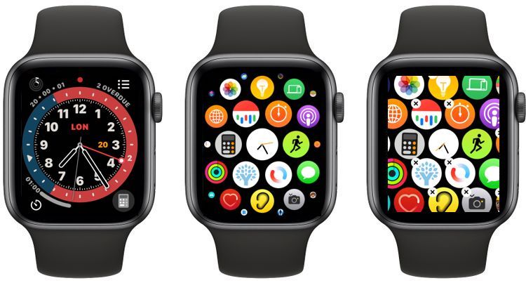 Apple Watch Organize Home Screen