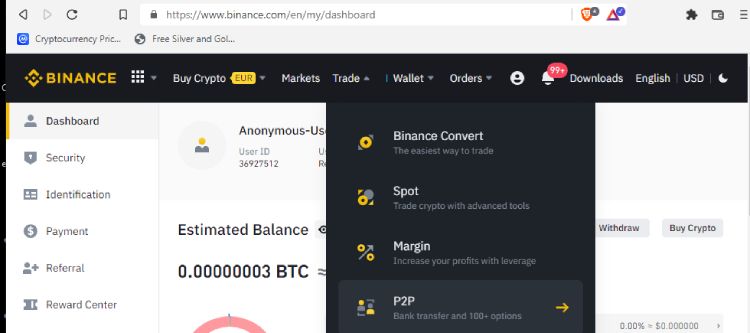 how to use binance to buy bitcoin