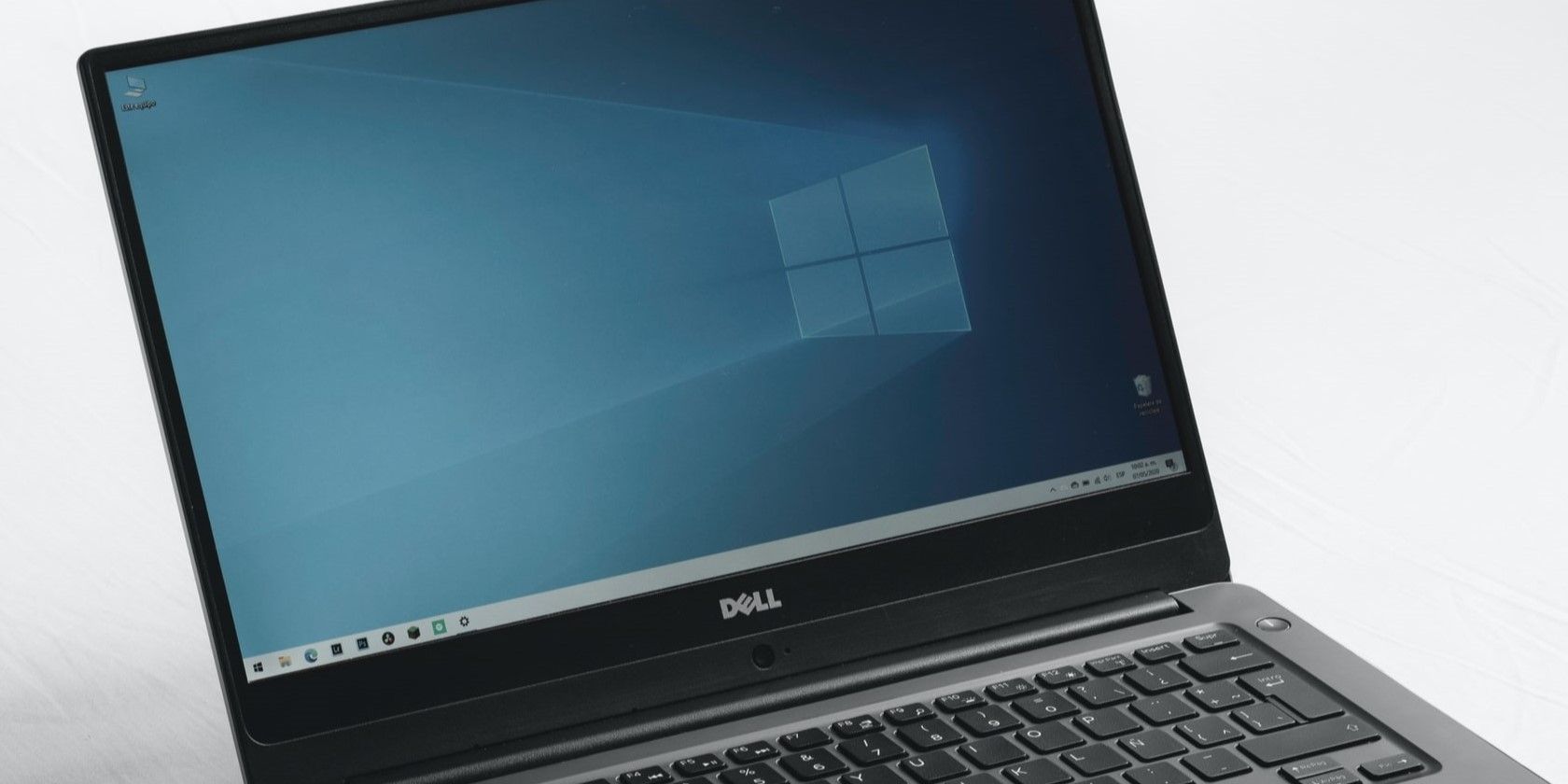 Windows 10 Laptop on a plain white surface