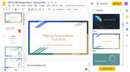 How To Make A Google Slides Presentation For College