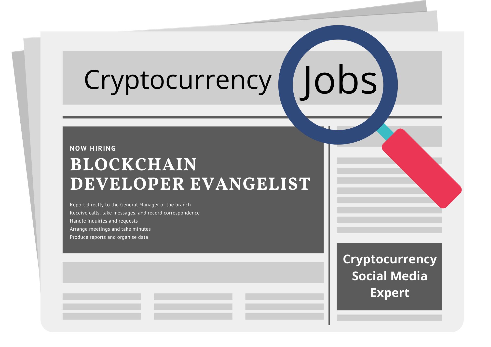 Cryptocurrency Jobs Newspaper Advertisements