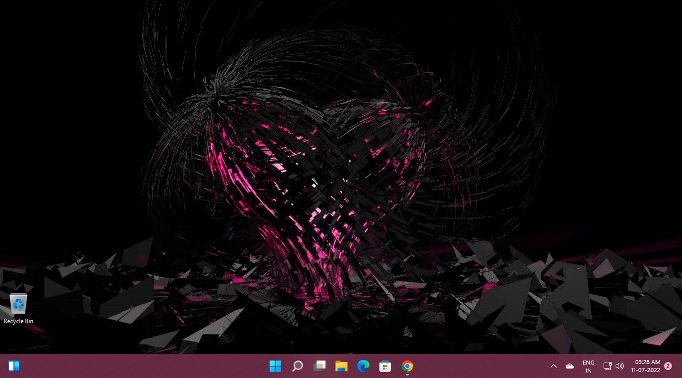 Dark Abstract Theme for Windows 11