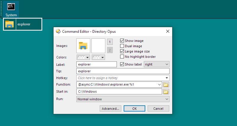 Dopus New Menu Editing Command Editor Tweaking Entry
