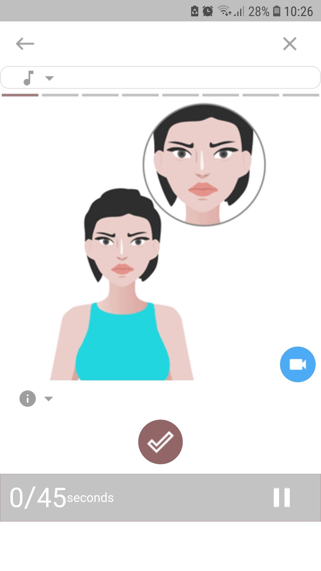 برنامه موبایلی تمرینات یوگای صورت