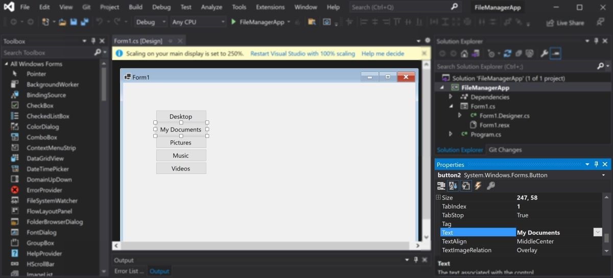 How to Build a Simple File Manager App in Windows Forms