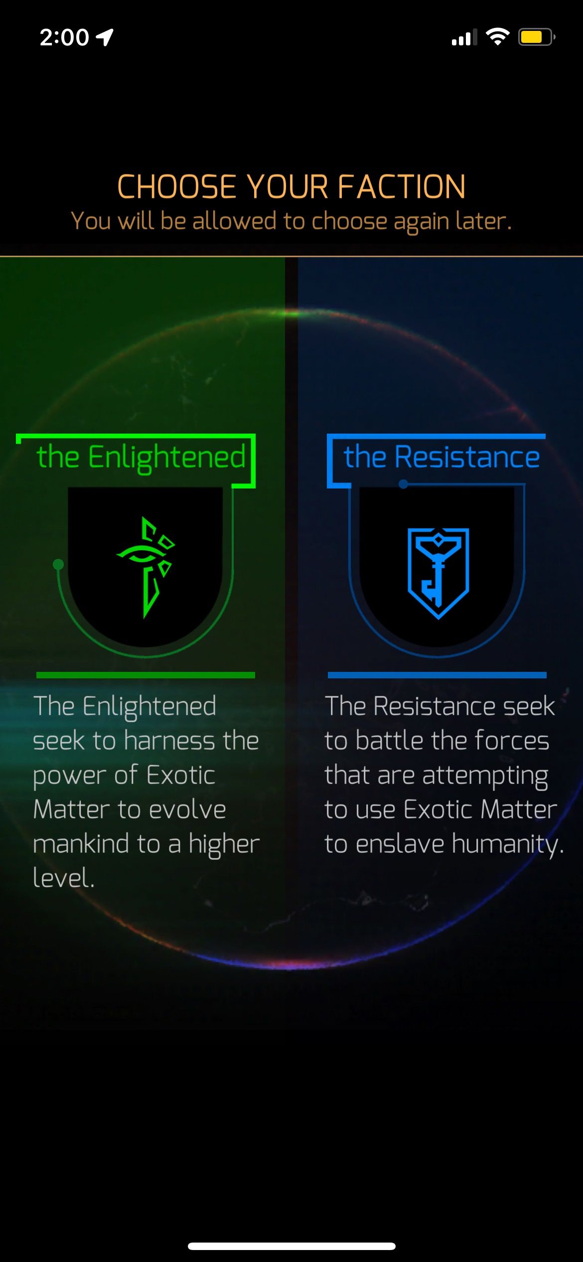 Ingress Prime Factions