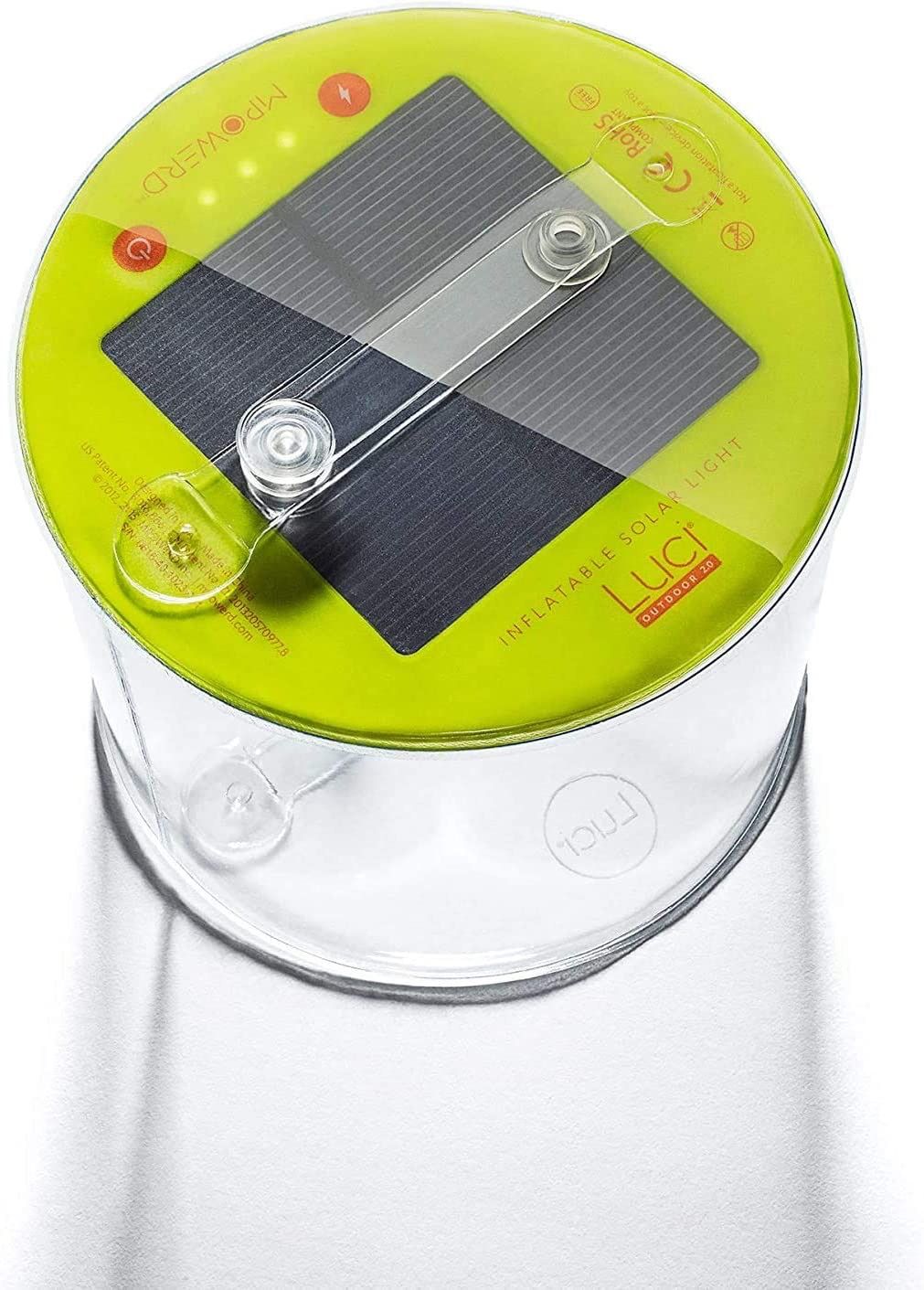 Closeup of the MPOWERD Luci Solar Inflatable Light