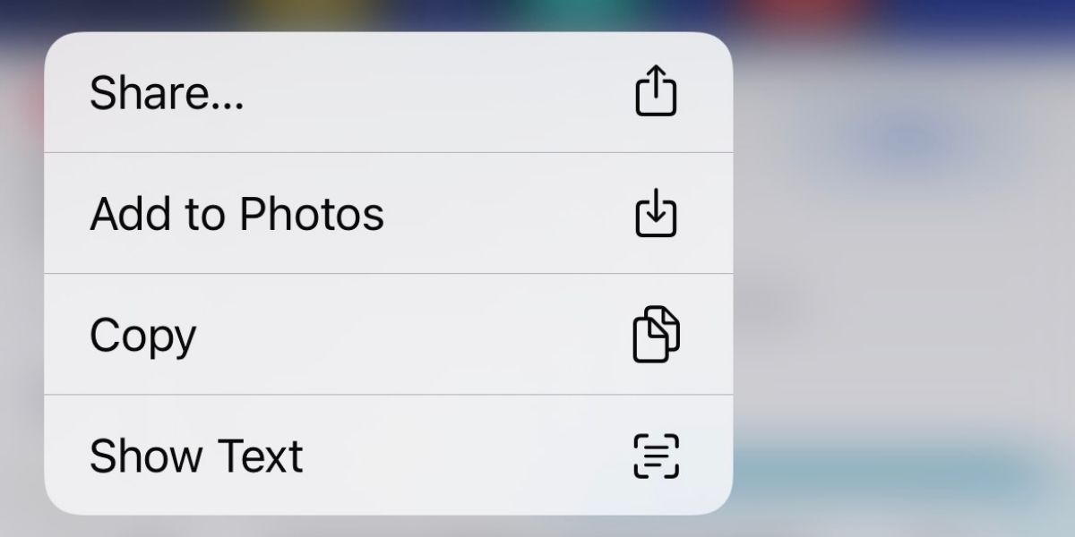 show text button to scan text in iphone safari app