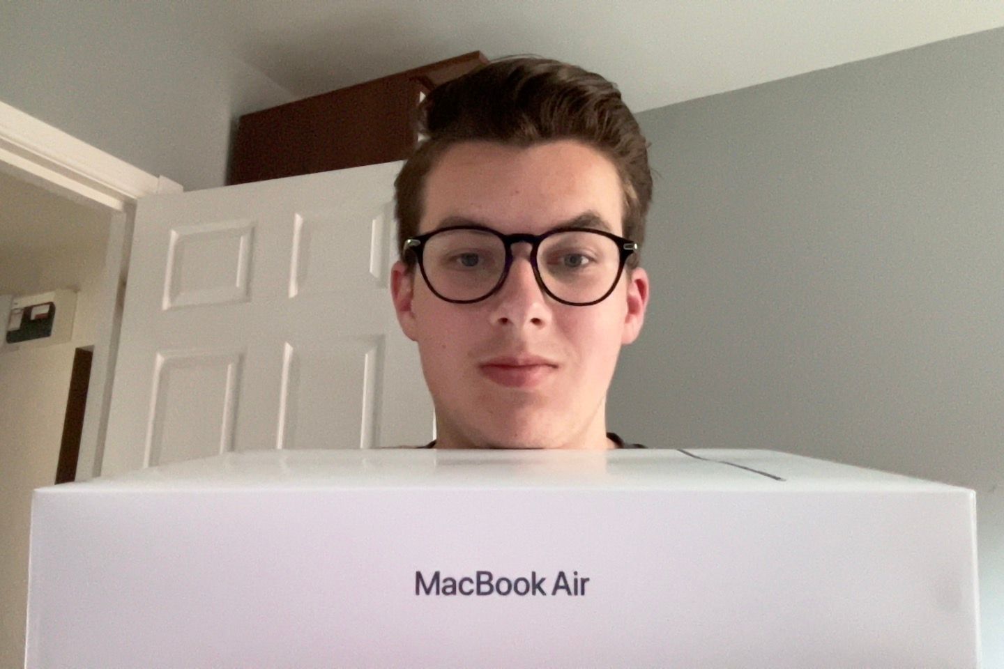 MacBook Air M2 Webcam sample of me