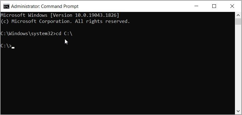 Navigating to the Local Disk (C:)