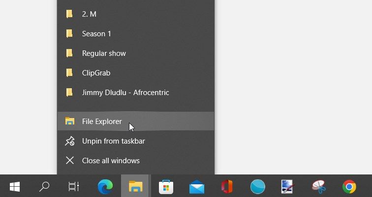 Opening multiple File Explorer windows