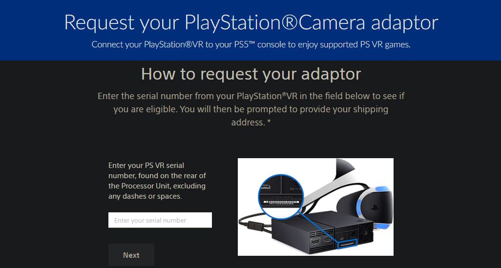 Here's a look at the PlayStation 5 camera adaptor and details of how to get  one