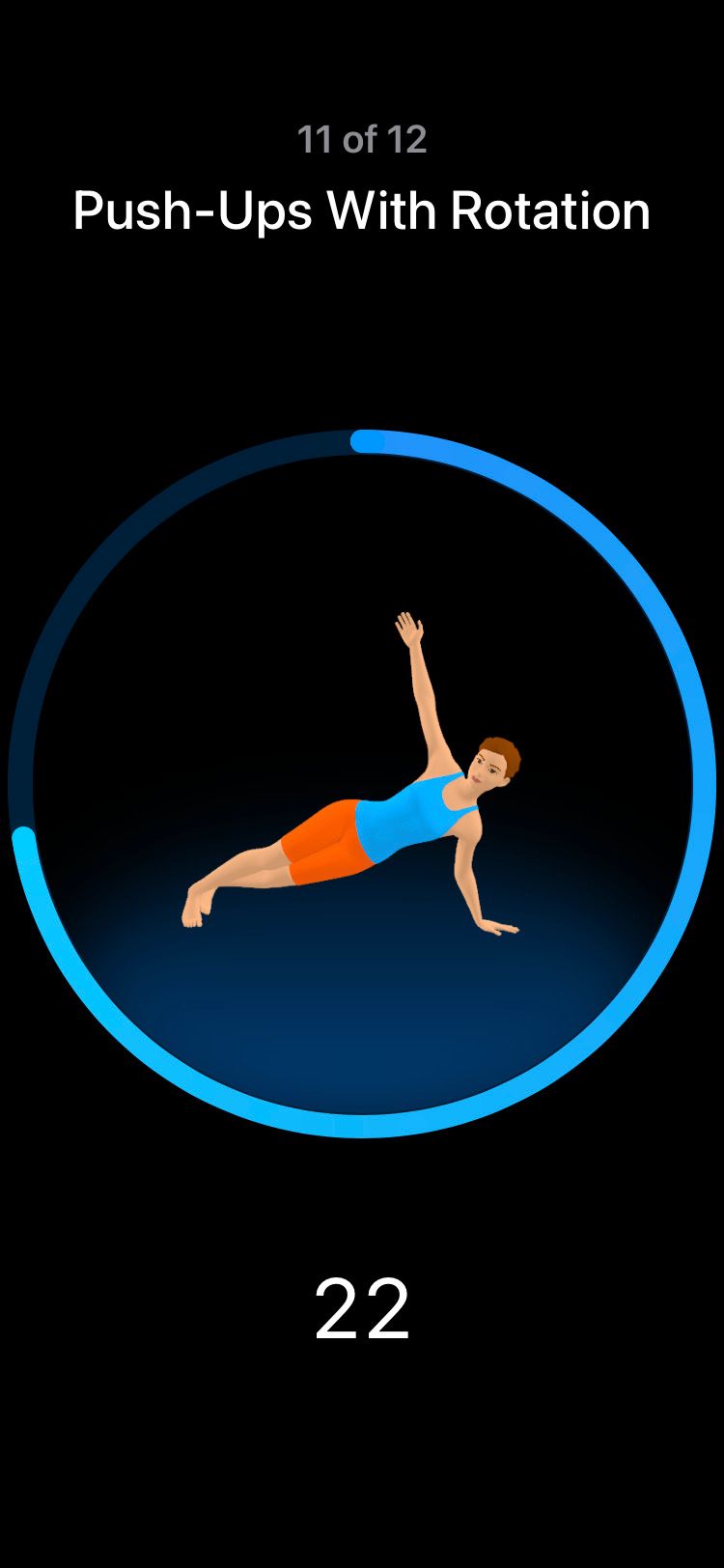 Seven - 7 Minute Workout pushups