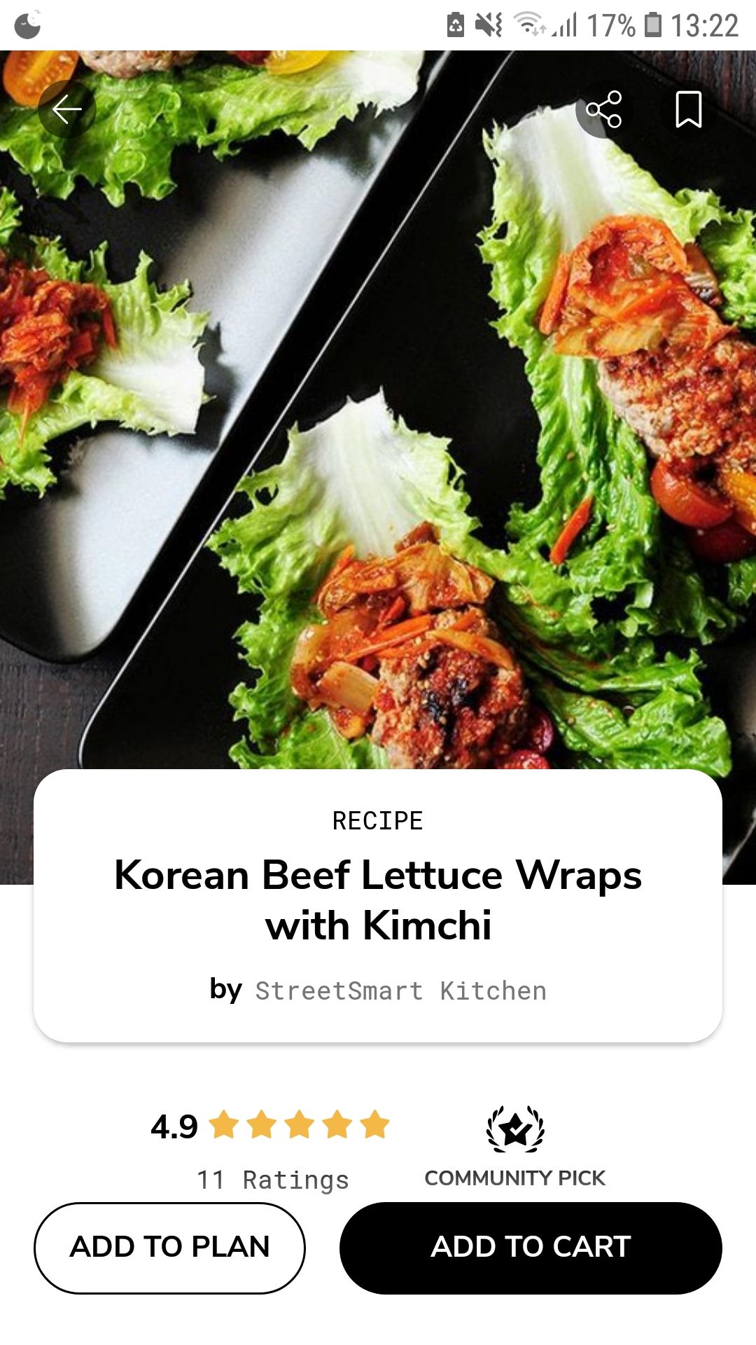 SideChef mobile recipe and meal planning app recipes