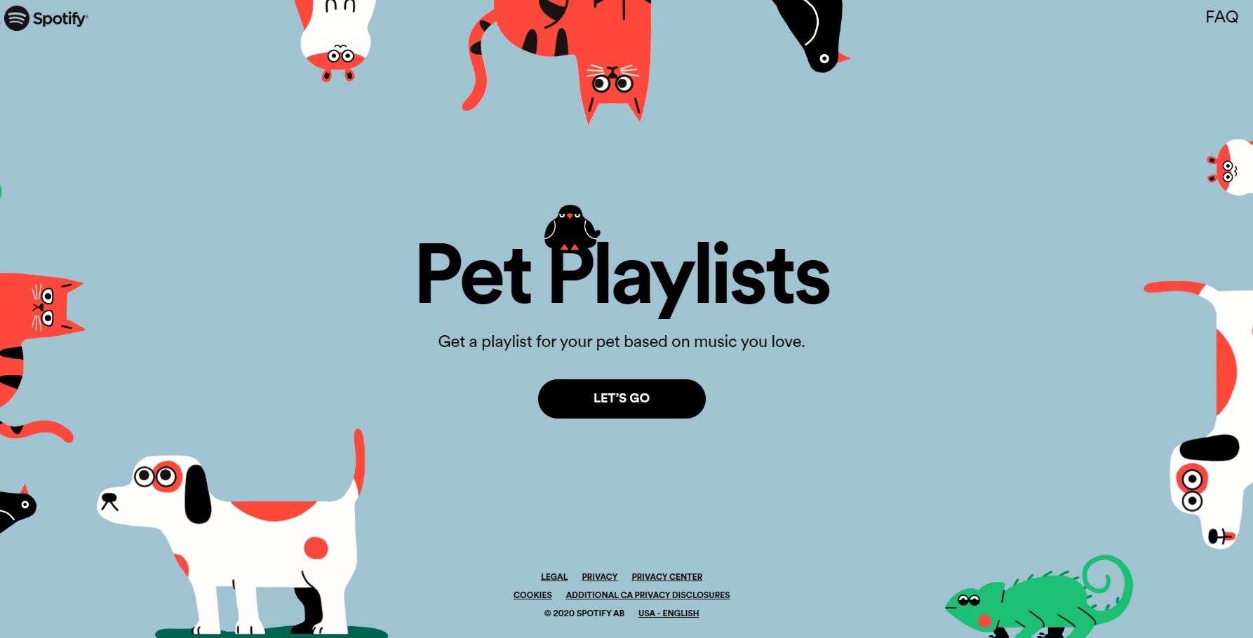 Spotify for pets