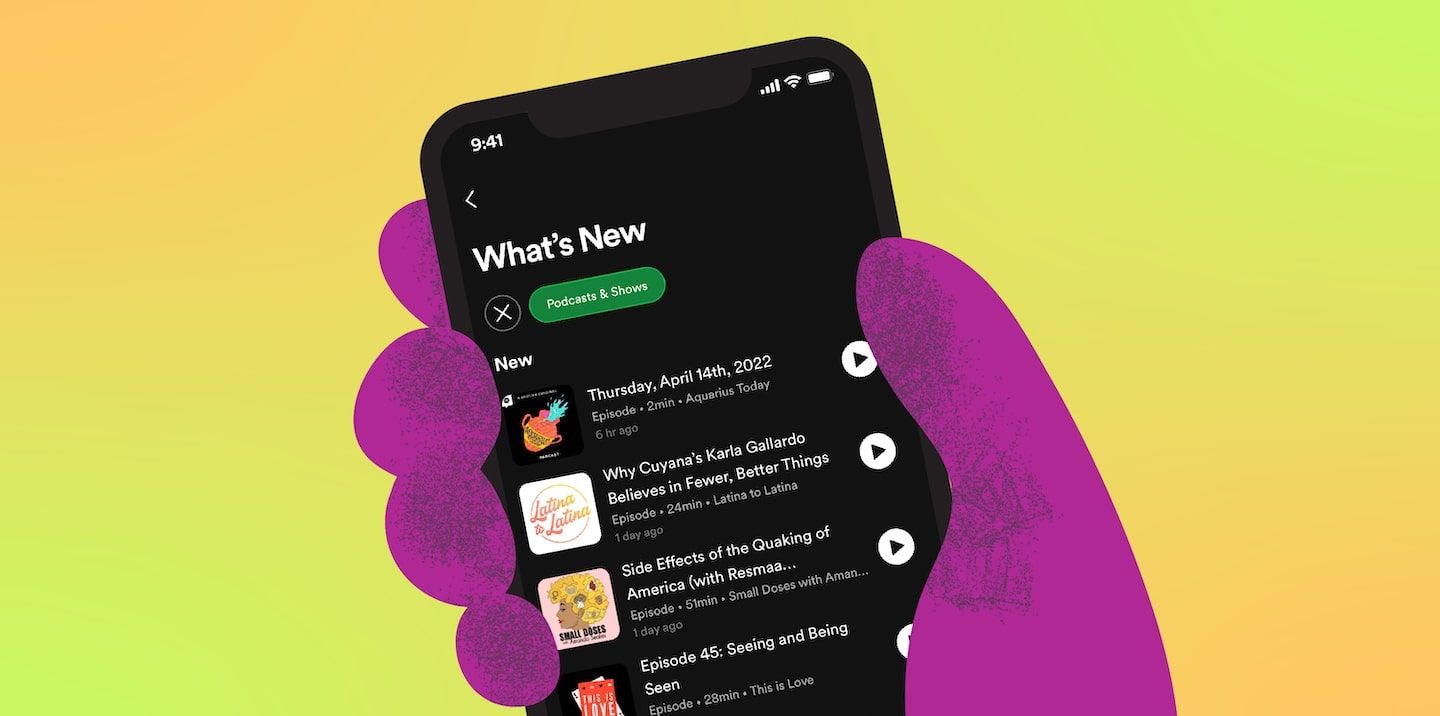 Spotify Podcast Experience