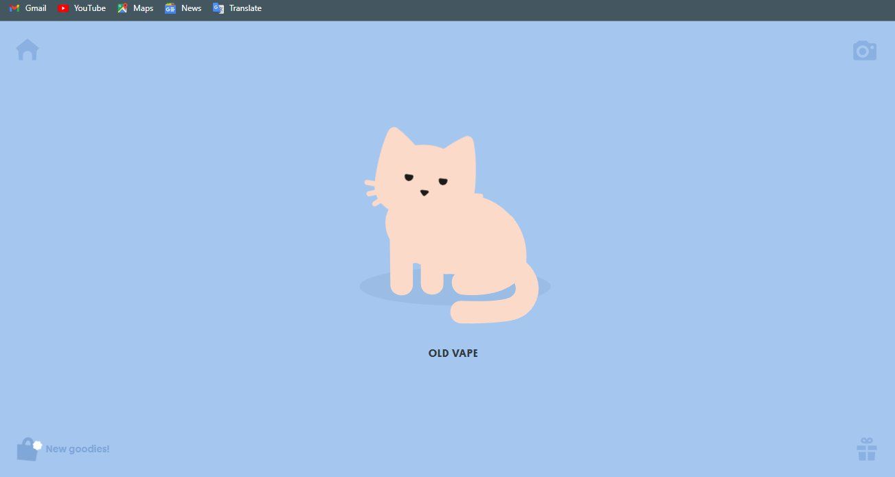 Tabby Cat on Google Chrome 