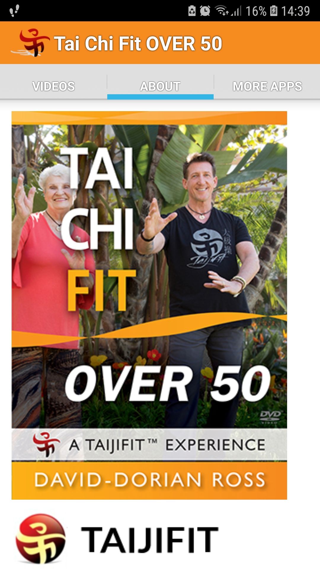 Tai Chi Fit OVER 50 mobile exercise app about