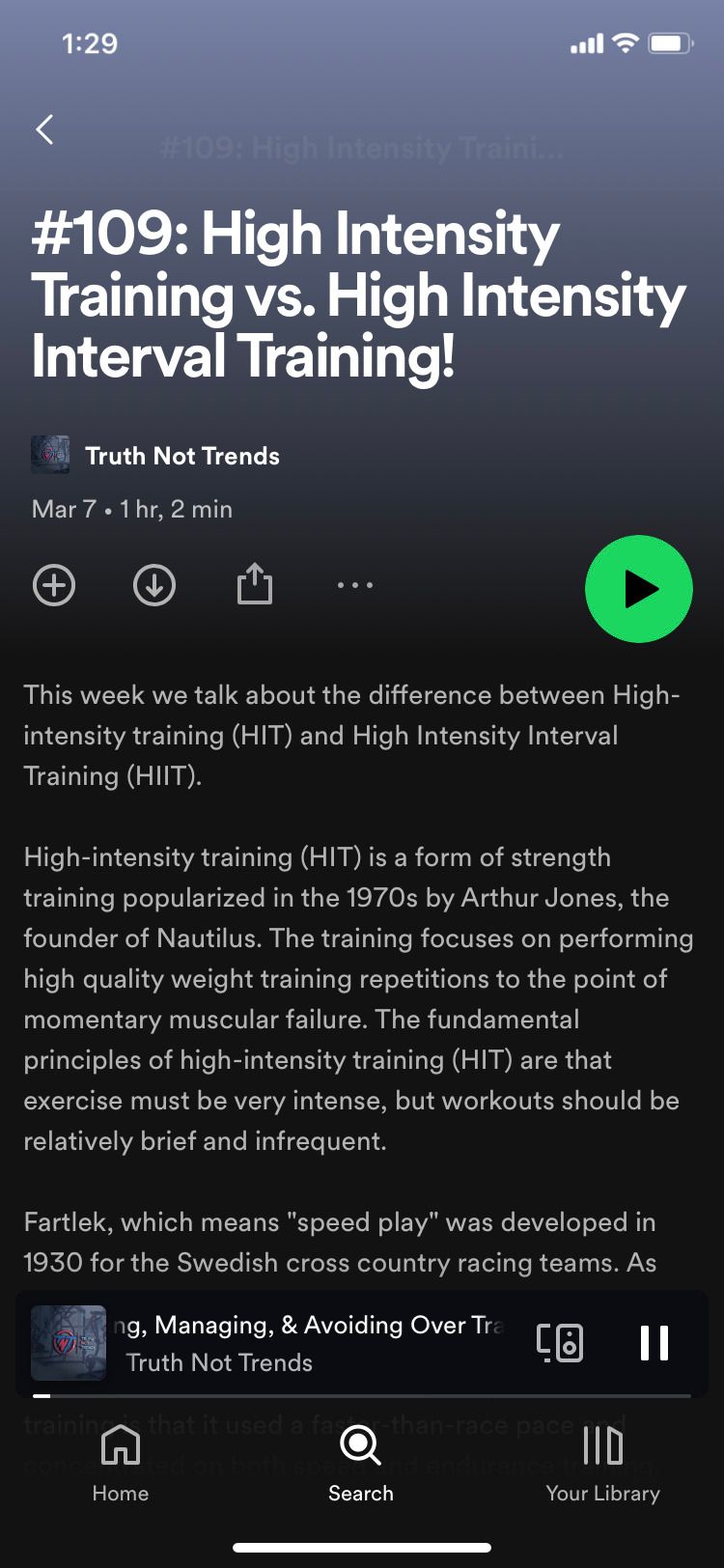 Truth Not Trends Podcast episode