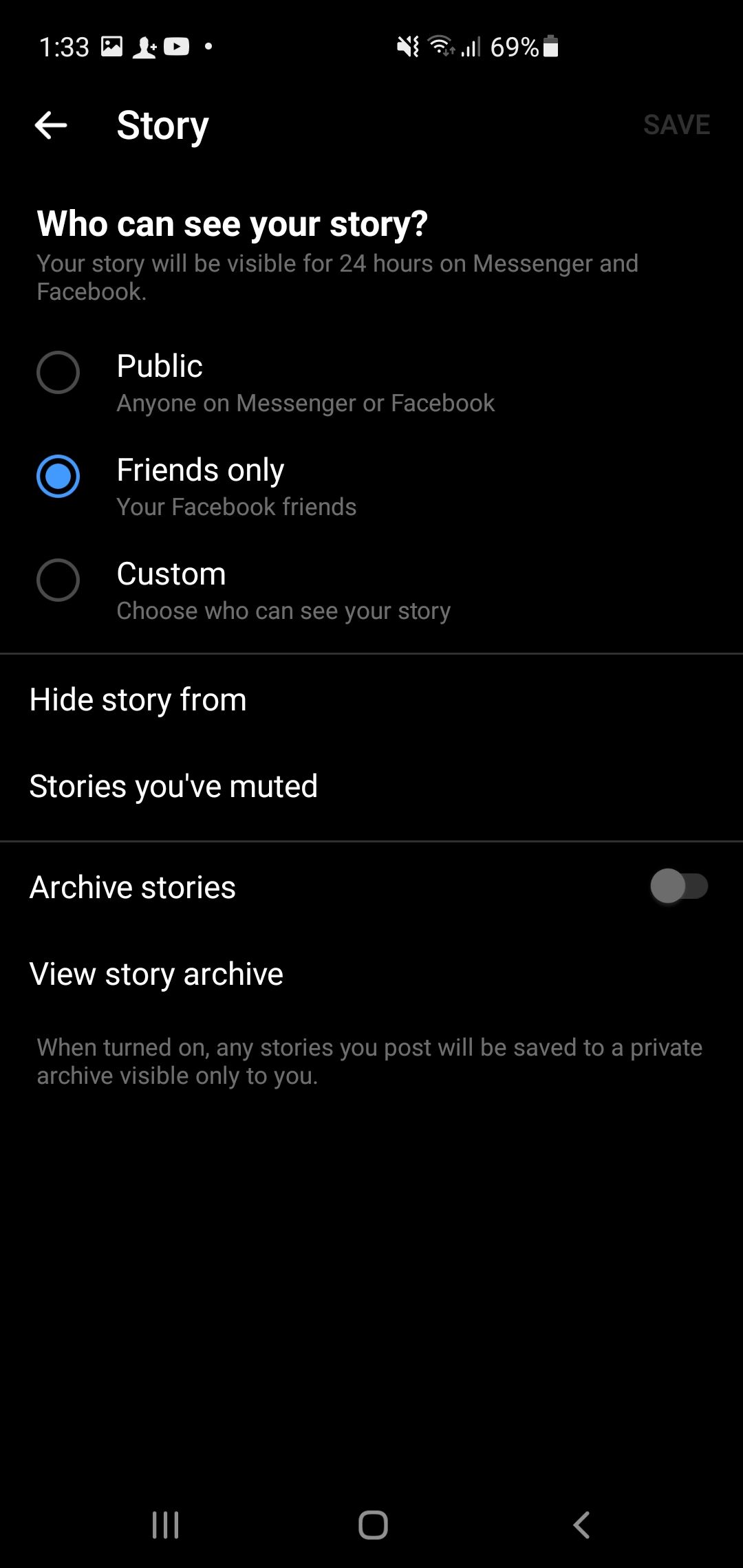 Who can see your story on Messenger