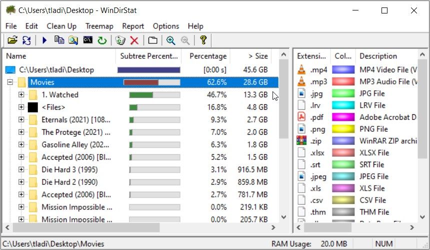 WinDirStat Disk Storage Analyzer